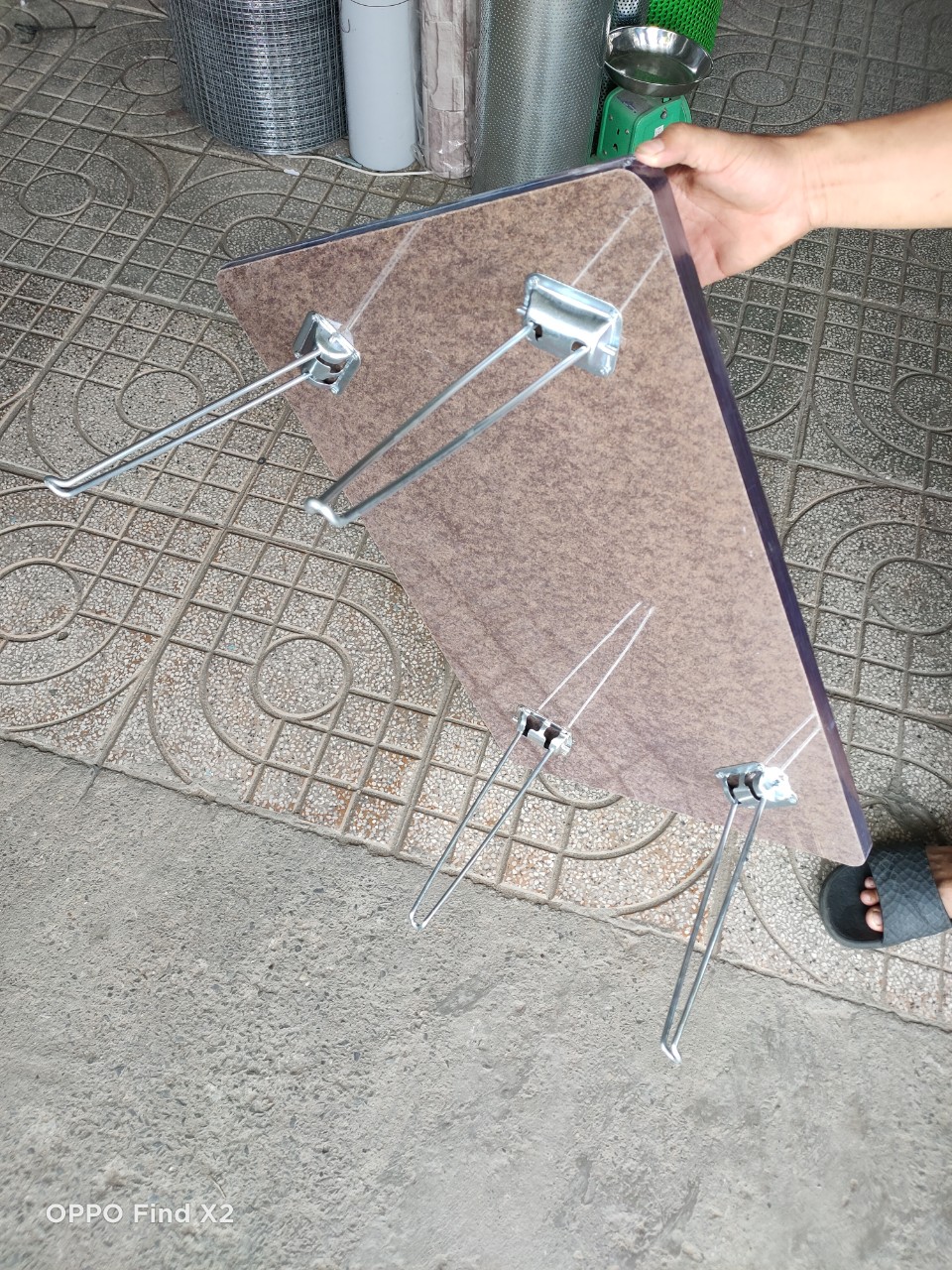 Bàn xếp học sinh mặt vân gỗ KT 50x70cm