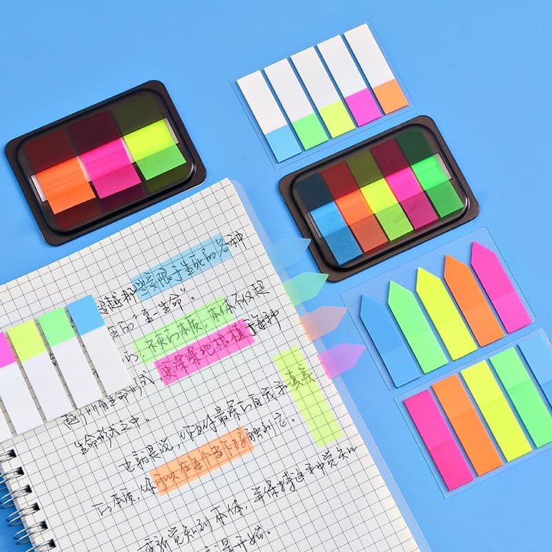 Giấy Đánh Dấu Trang Giấy Note Đánh Dấu Trang Giấy Note Mũi Tên 5 màu