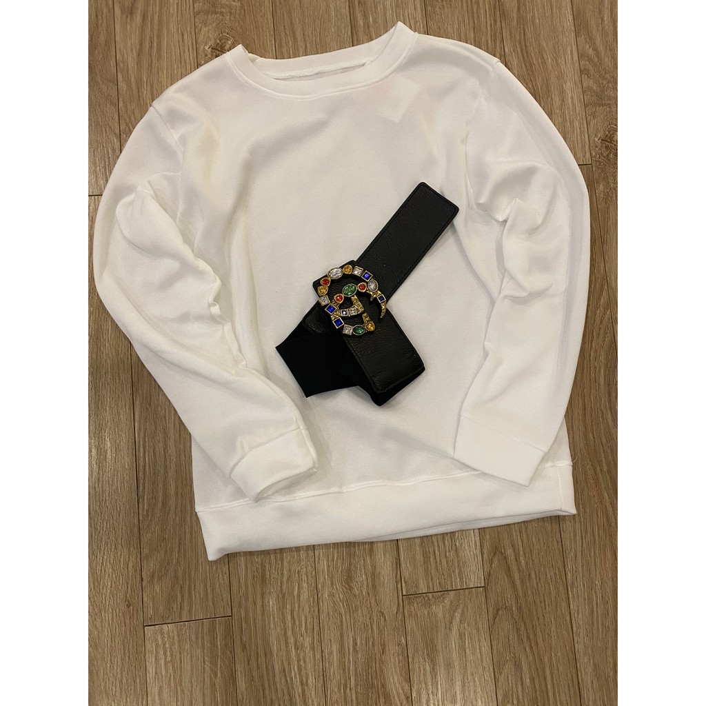 Áo Sweeter 💝FREESHIP💝 Áo Sweeter Trơn Basic Siêu Hót Thu Đông