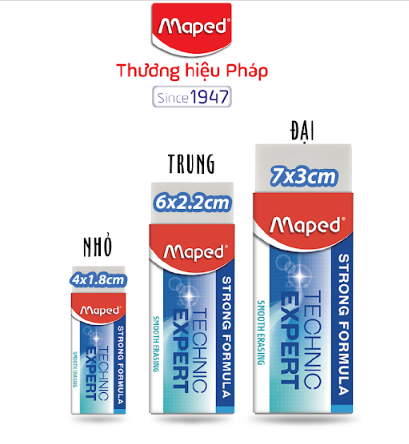 MAPED - Gôm Expert siêu sạch [Chính hãng]