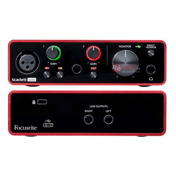 Sound card Focusrite Scarlett solo Gen 3