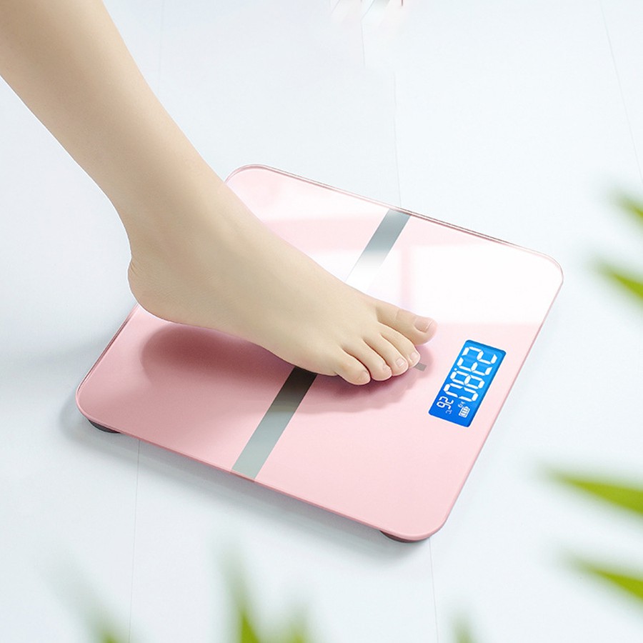 · CÂN ĐIỆN TỬ CÂN SỨC KHỎE BỀN VÀ CHUẨN DÙNG PIN AAA - CÂN SỨC KHỎE GIA ĐÌNH XỊN - CÂN ĐIỆN TỬ MINI - BỀN TỐT, ĐỘ CHÍNH XÁC CAO, CHỊU LỰC ĐẾN 180KG - HÀNG CHUẨN