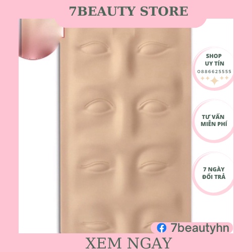 (5Miếng)Da Giả 3D Phun Xăm Dùng Trong Spa