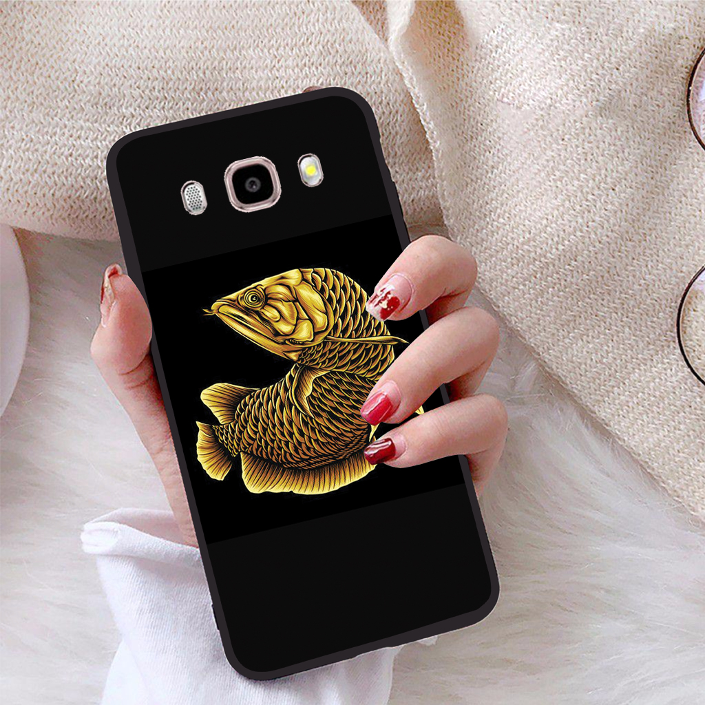 Ốp lưng icase dành cho samsung galaxy j5 2016 viền dẻo tpu bst fish art