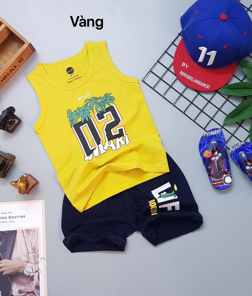 SÉT BỘ THUN BÉ TRAI 02