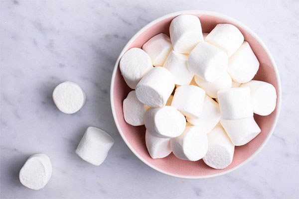 Kẹo Xốp Marshmallow Trắng To 500g