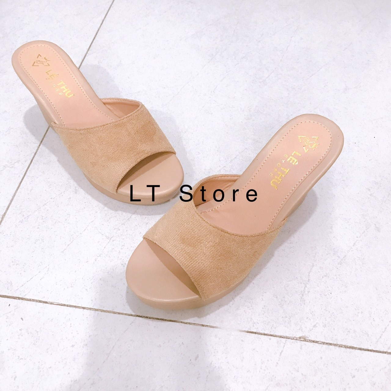 Dép xuồng nữ quai bản