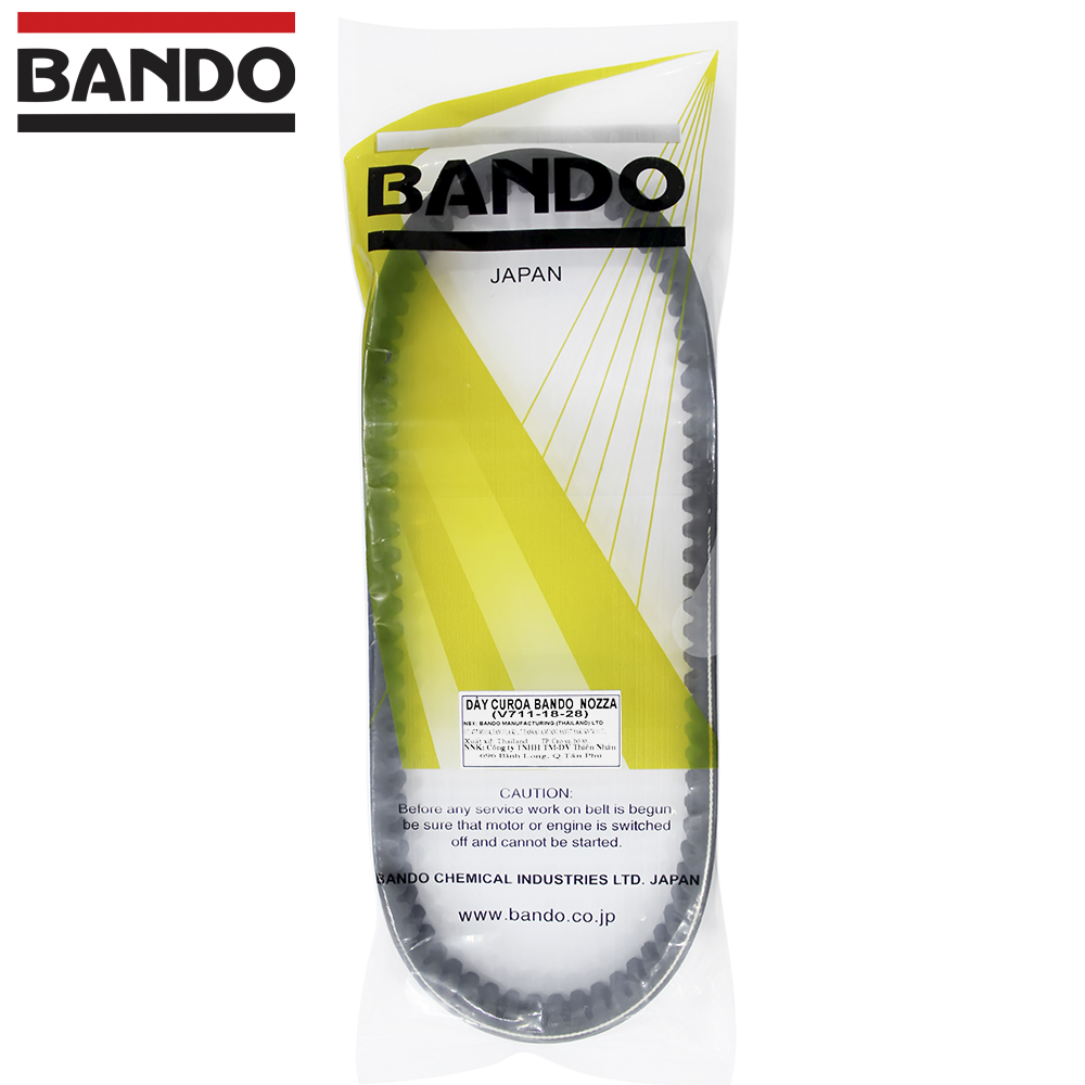 Dây curoa BANDO xe Nozza, Cuxi