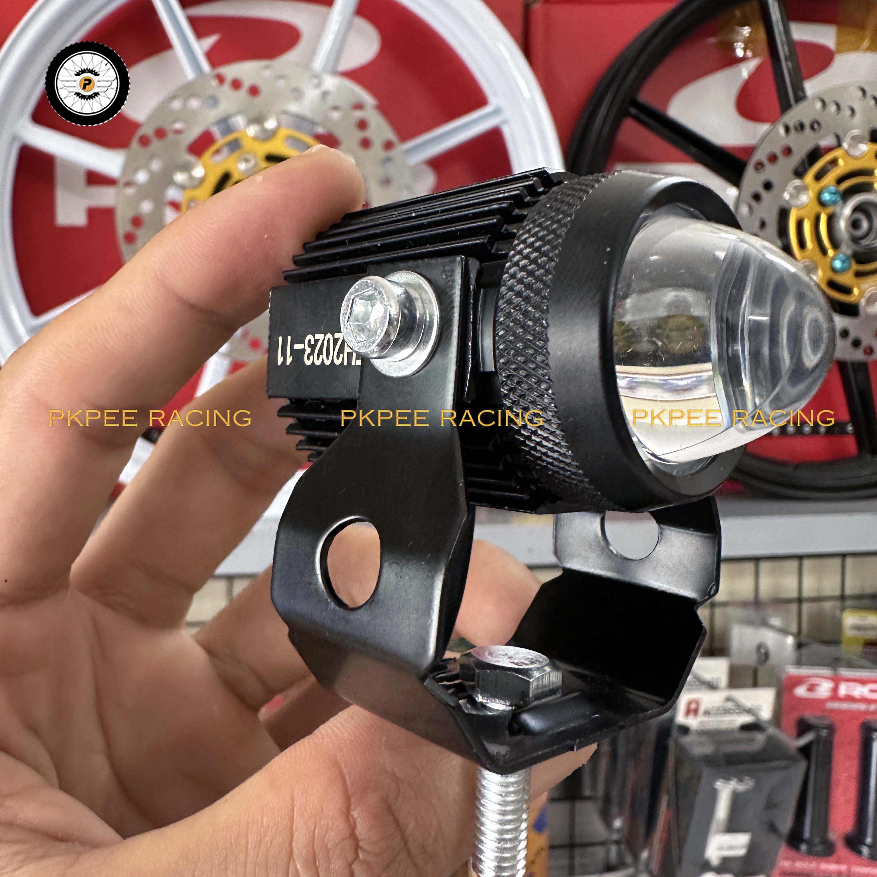 Trợ Sáng Bi Cầu Mini 2 Chế Độ Pha Trắng Cos Vàng