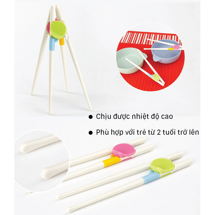 Đũa tập ăn dặm cho bé, hàng xuất Nhật
