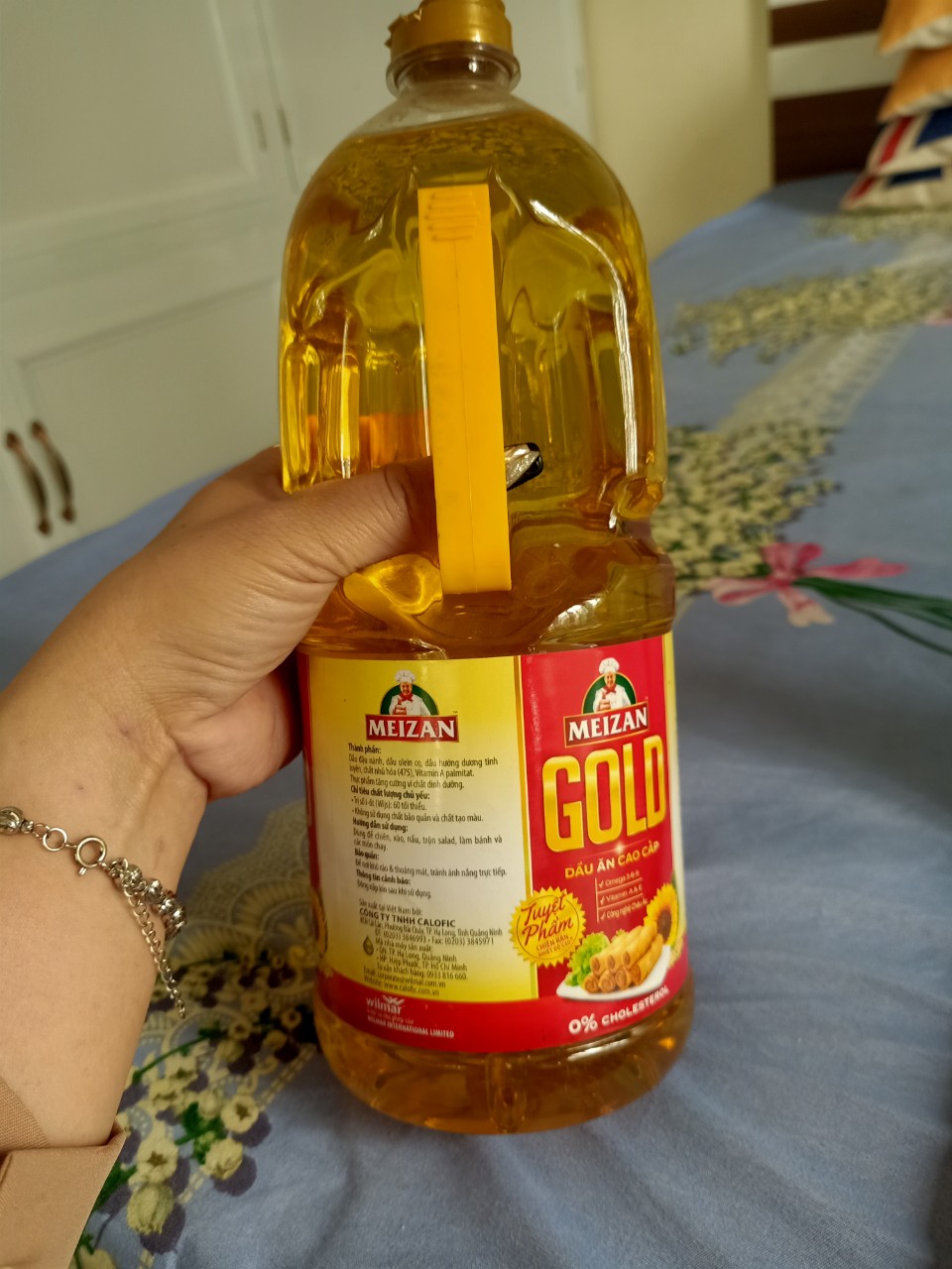 Dầu ăn cao cấp Meizan Gold can 2 lít