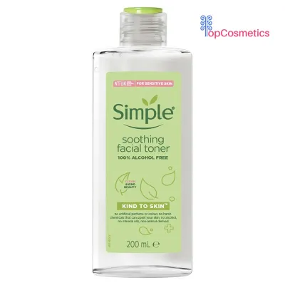 Simple Kind To Skin Soothing Facial Toner 200ml Topcosmetics