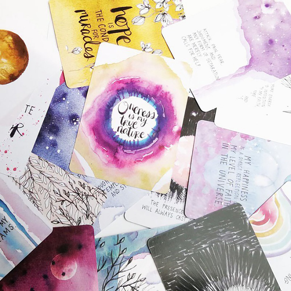 Bộ Bài Oracle Universe Has Your Back Tặng Đá Thanh Tẩy