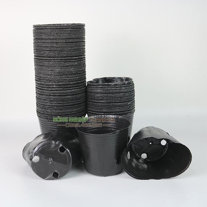 1 Kg Chậu nhựa mềm ươm cây kích thước 15x13