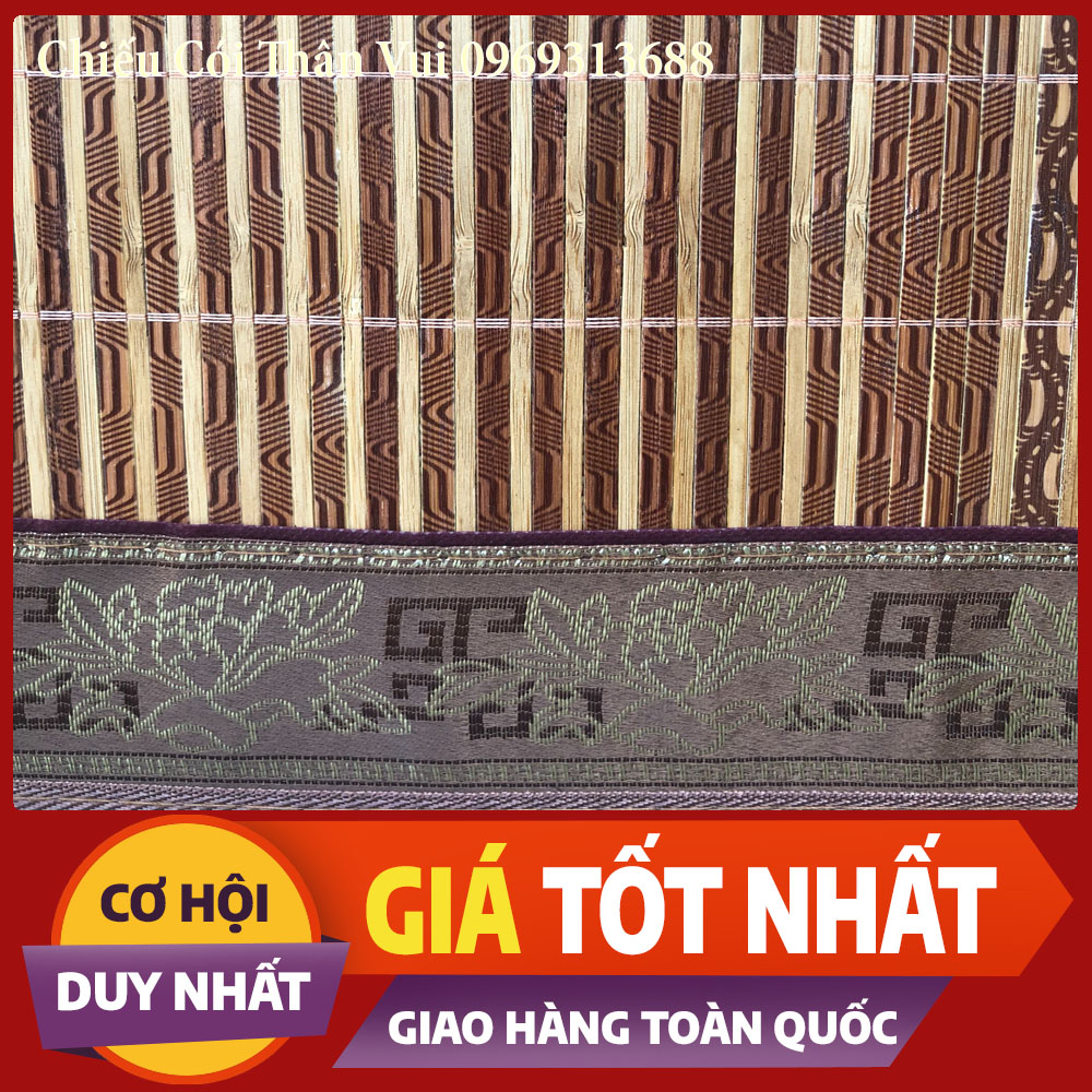 Chiếu Gỗ Sịn  ❤️FREESHIP❤️ nan gỗ bóng mịn (hàng cao cấp)