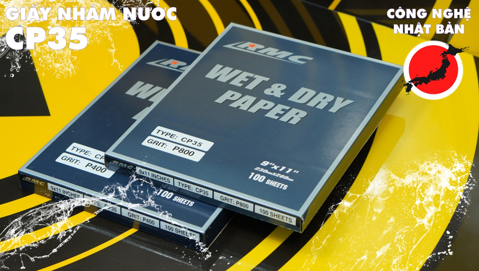 Giấy nhám tờ Nhật RMC CP35