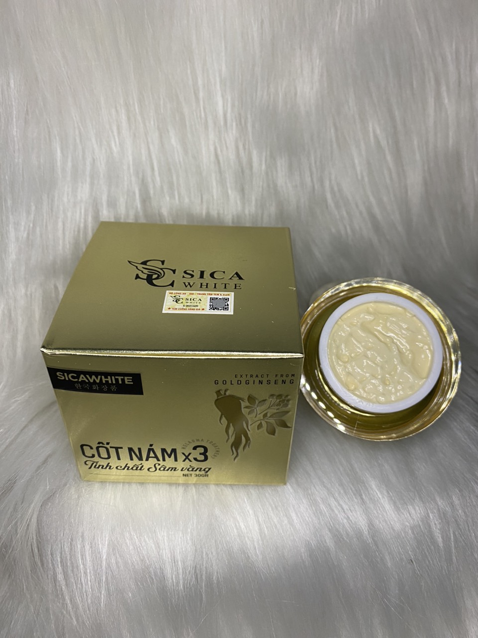 Kem Cốt Nám X3 (30g) Tặng 1 Serum Cốt Sâm (5ml)