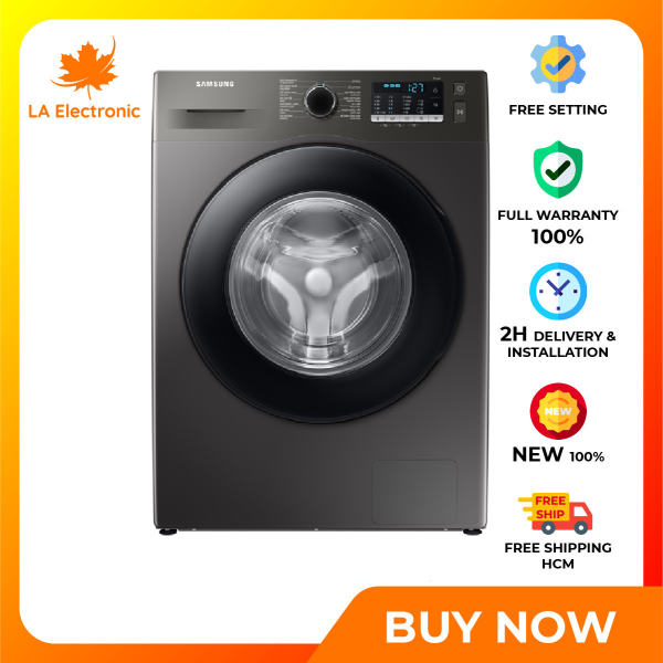 [GIAO HÀNG 2 - 15 NGÀY TRỄ NHẤT 15.09] [Trả góp 0%]Installment 0% - Samsung Inverter 9.5kg Washing Machine WW95TA046AX/SV New 2021 - Free shipping HCM chính hãng