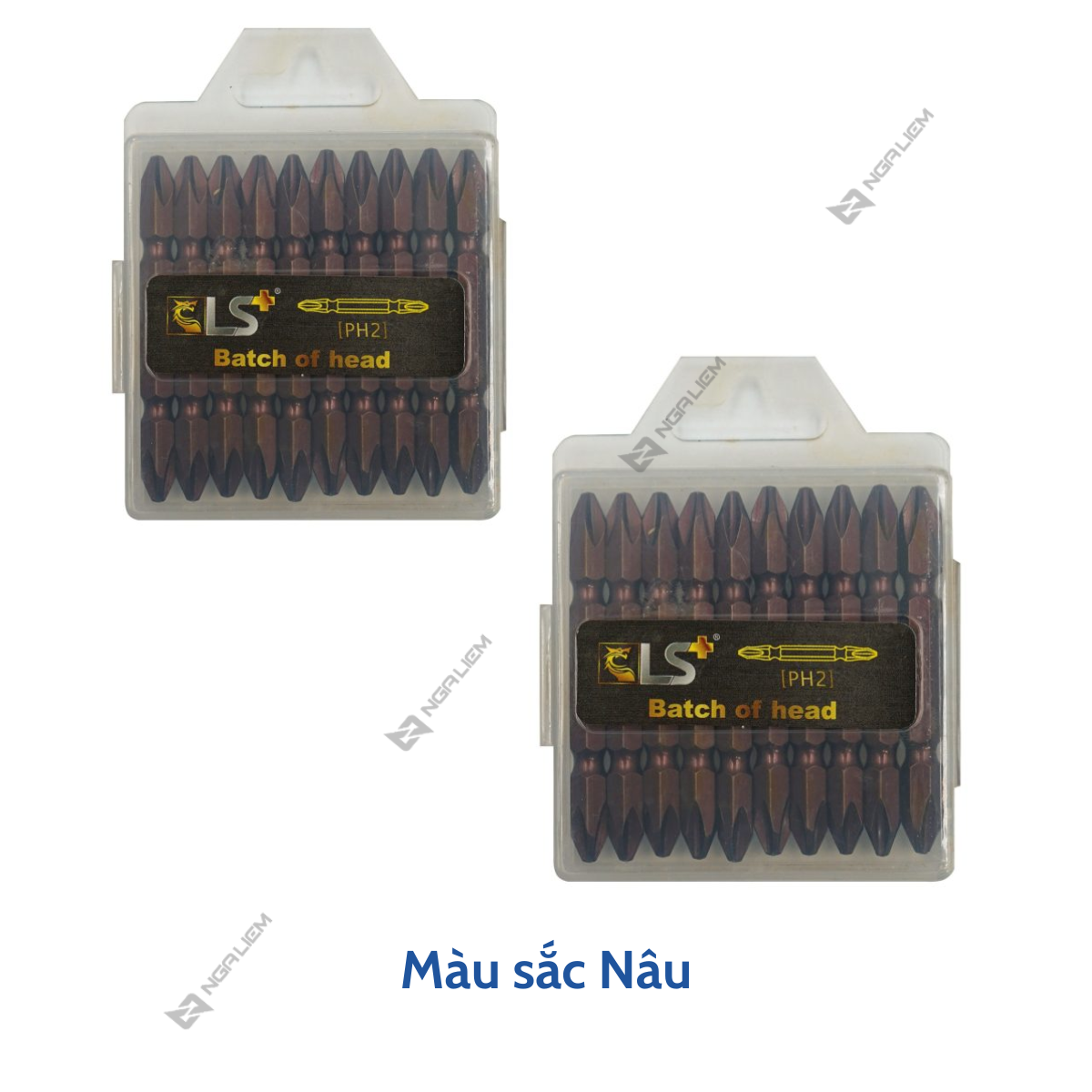 Mũi bắn vít (đầu bake) nâu S2 LS+ (65mm, 110mm) [Hàng chất lượng]