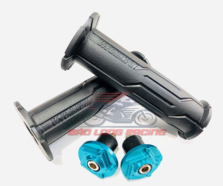 Combo bao tay Daytona LINE tặng kèm gù Titan xanh lục GR5 gắn xe máy Sirius,Exciter,Winner,Sonic,Wave,Dream..