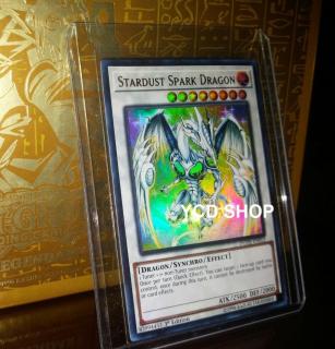 Thẻ bài yugioh chính hãng Stardust Spark Dragon Ultra Rare thumbnail