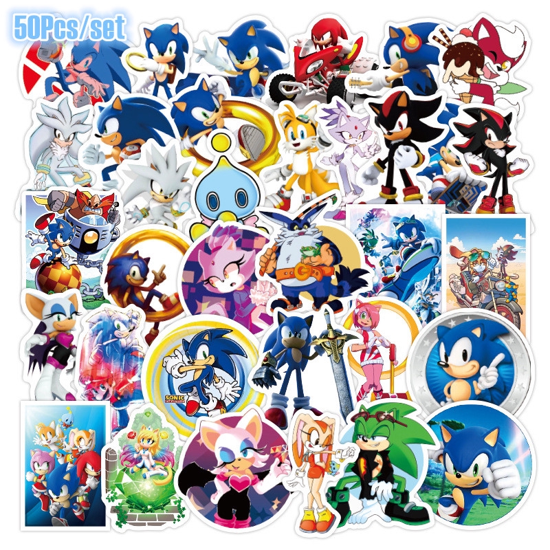 Set 30-60 Sticker Sonic The Hedgehog- Nhím Sonic