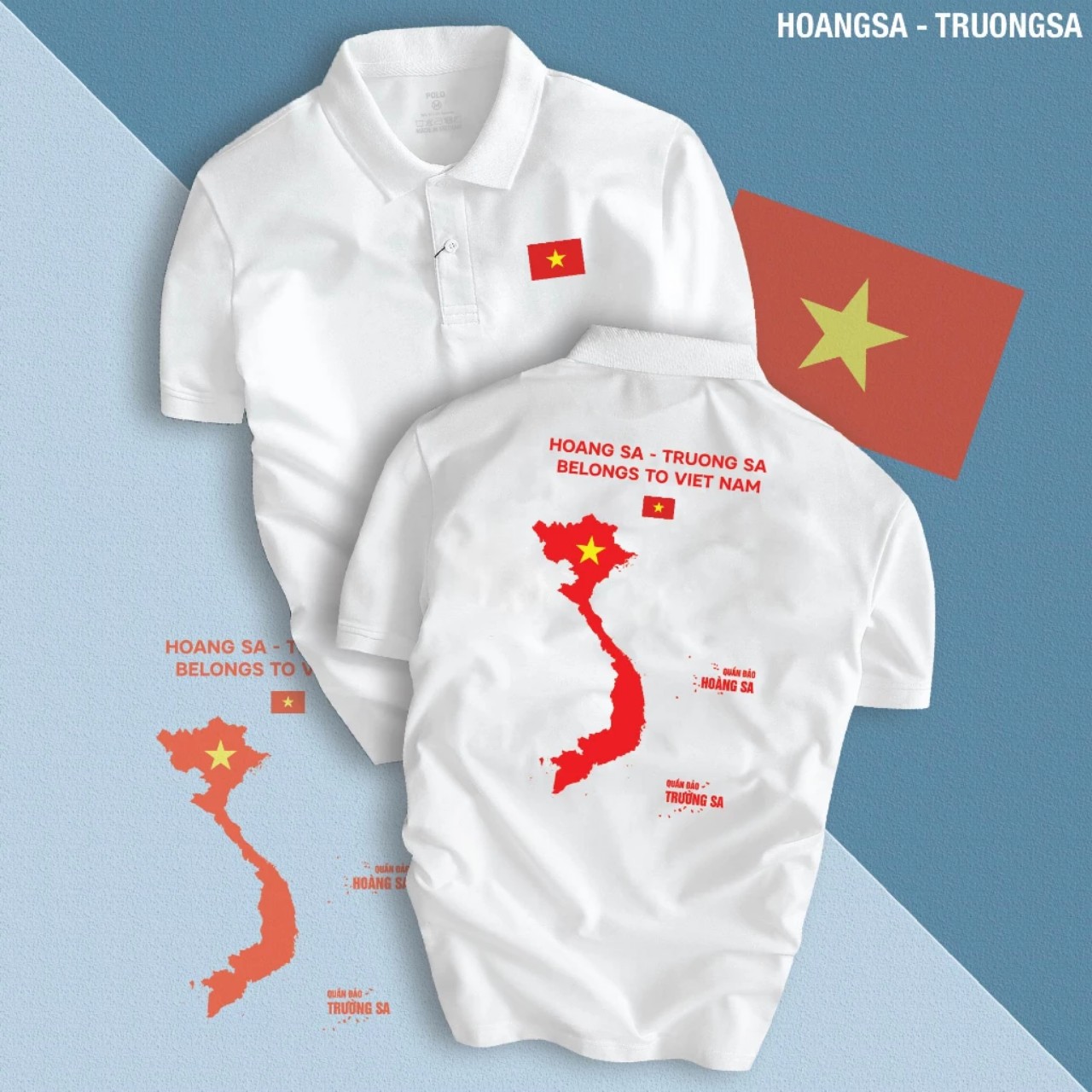 Áo thun cổ trụ cổ bâu polo V-N(VẢI DA CÁ) - AOTHUNSN