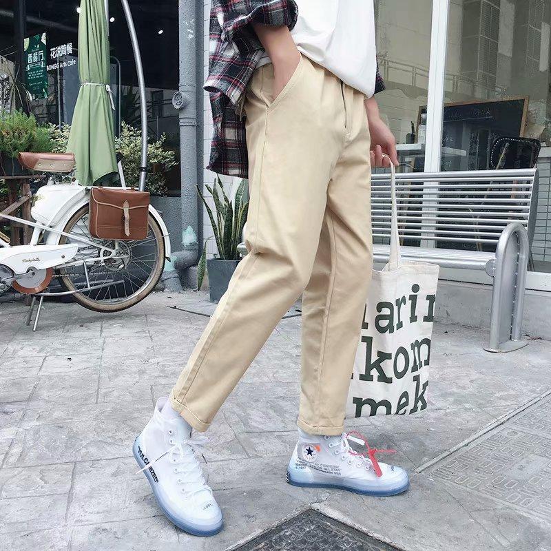 Quần Baggy lưng thun ống côn - Kèm video ảnh thật