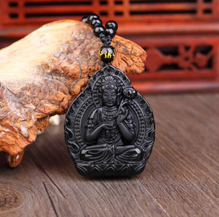 Chuỗi hạt đeo cổ phật bà quan âm thiên thủ - chuỗi hạt bản mệnh tuổi tý