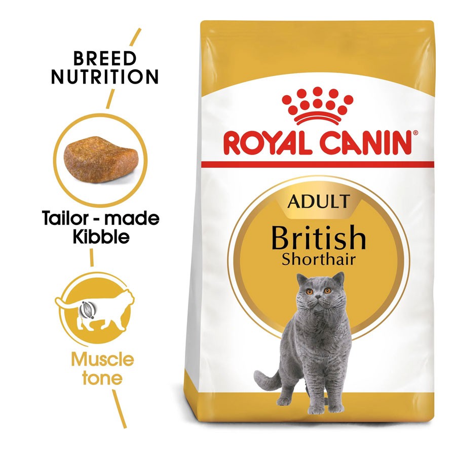 Thức Ăn Hạt Cho Mèo Anh Lông Ngắn Trưởng Thành Royal Canin British Shorthair Adult