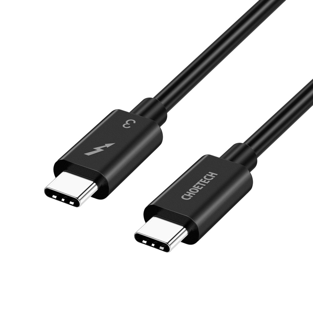 Dây cáp CHOETECH USB-C ra USB-C chuẩn Thunderbolt 3 - A3007 (Tất cả các sản phẩm di động)