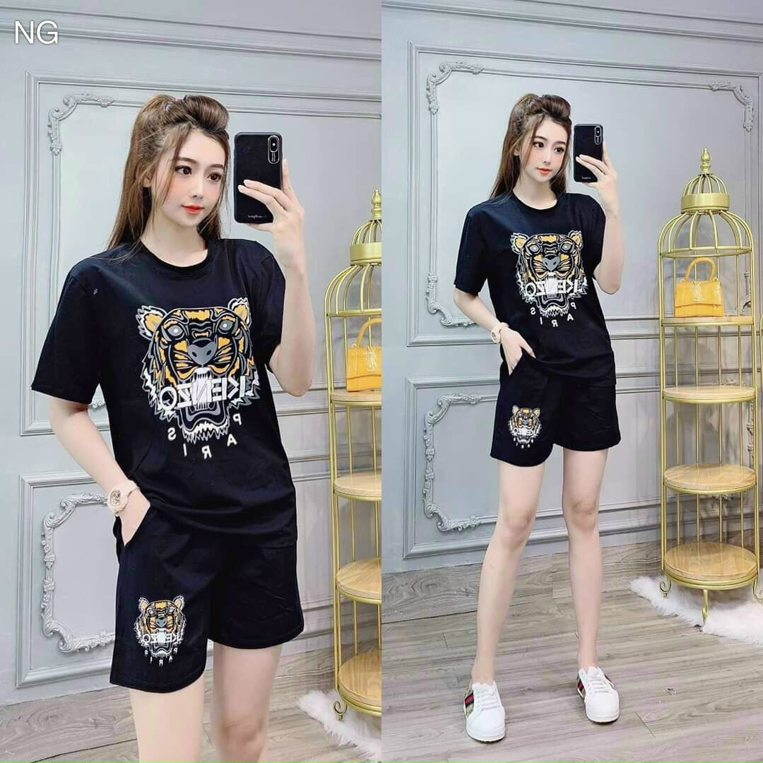 [HCM]Set Bộ Cotton Đùi Mặc Nhà Thoáng Mát