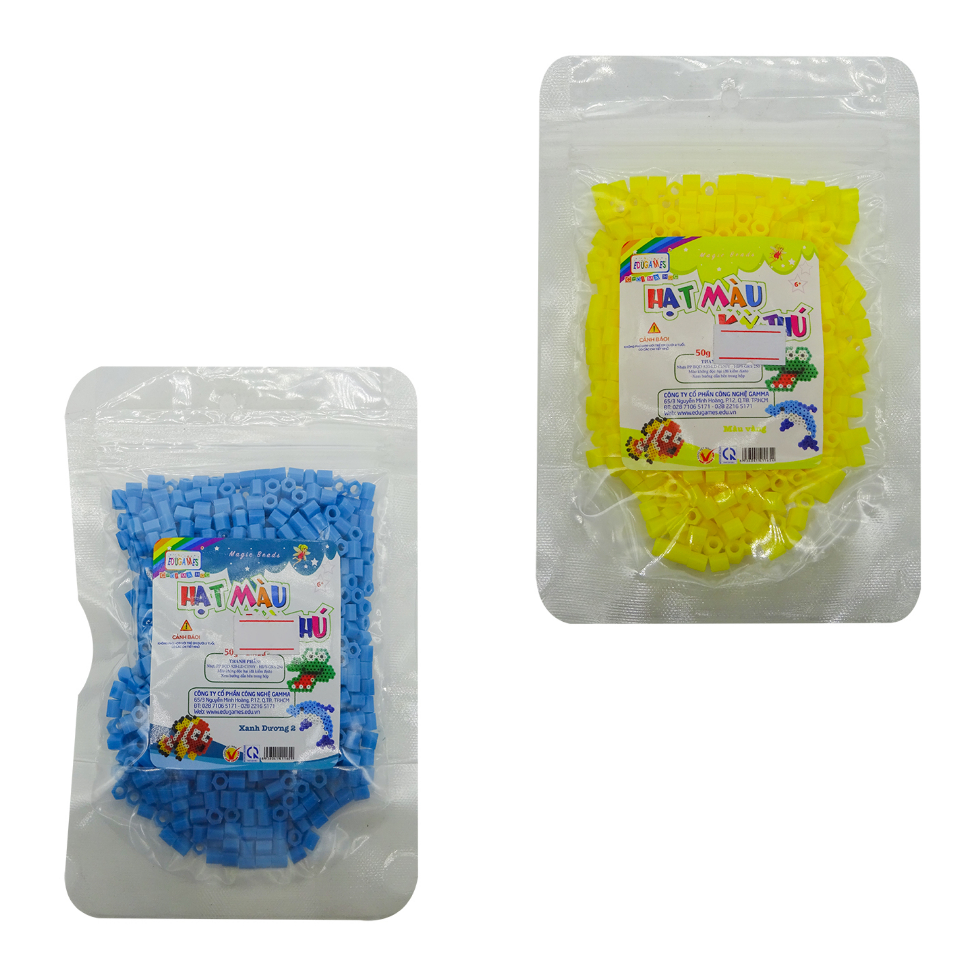 [HCM]Hạt màu 50g Edugames