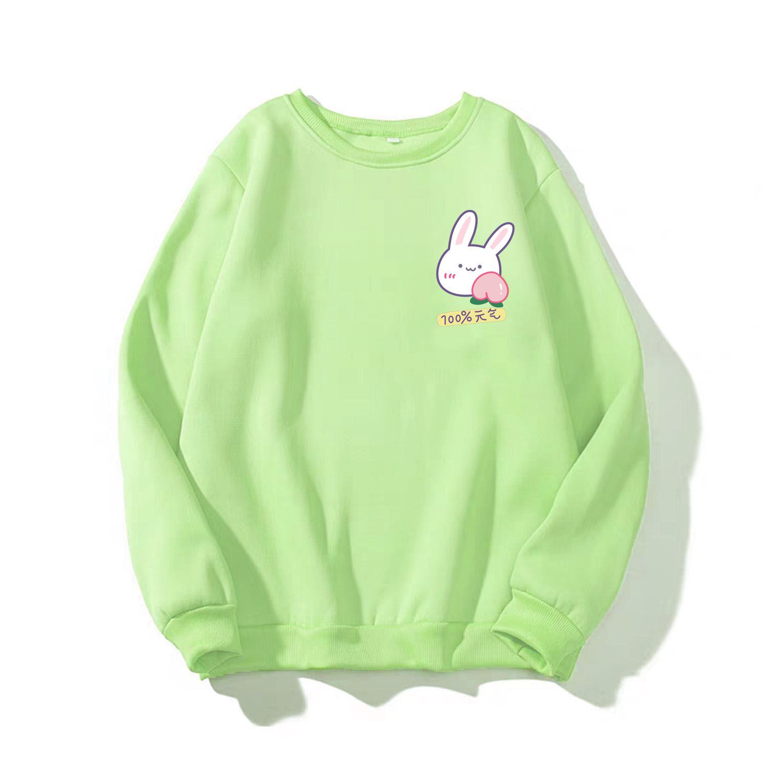 [Hoàn Tiền 15%] ÁO SWEATER UNISEX IN THỎ CUTE