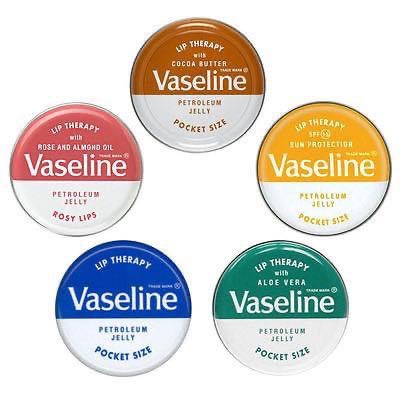 Dưỡng môi Vaseline Lip Therapy bản UK (hộp thiếc 20g)