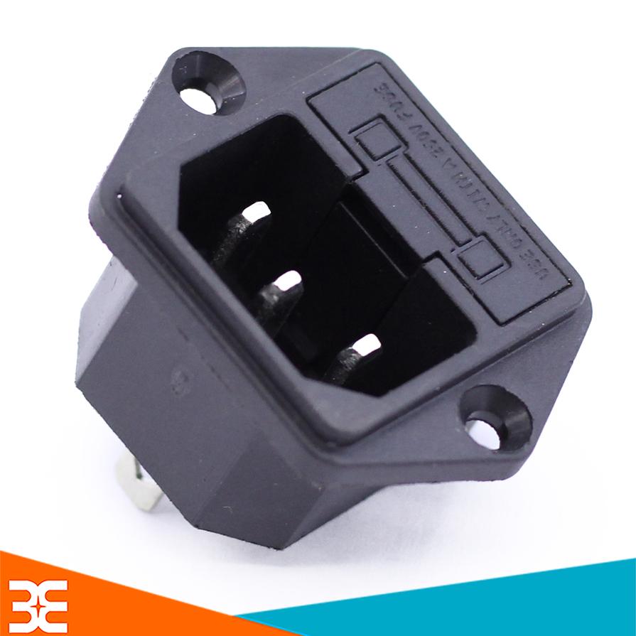 Jack Cắm Âm 3 Chân 220VAC-10A ( chưa bao gồm cầu chì)