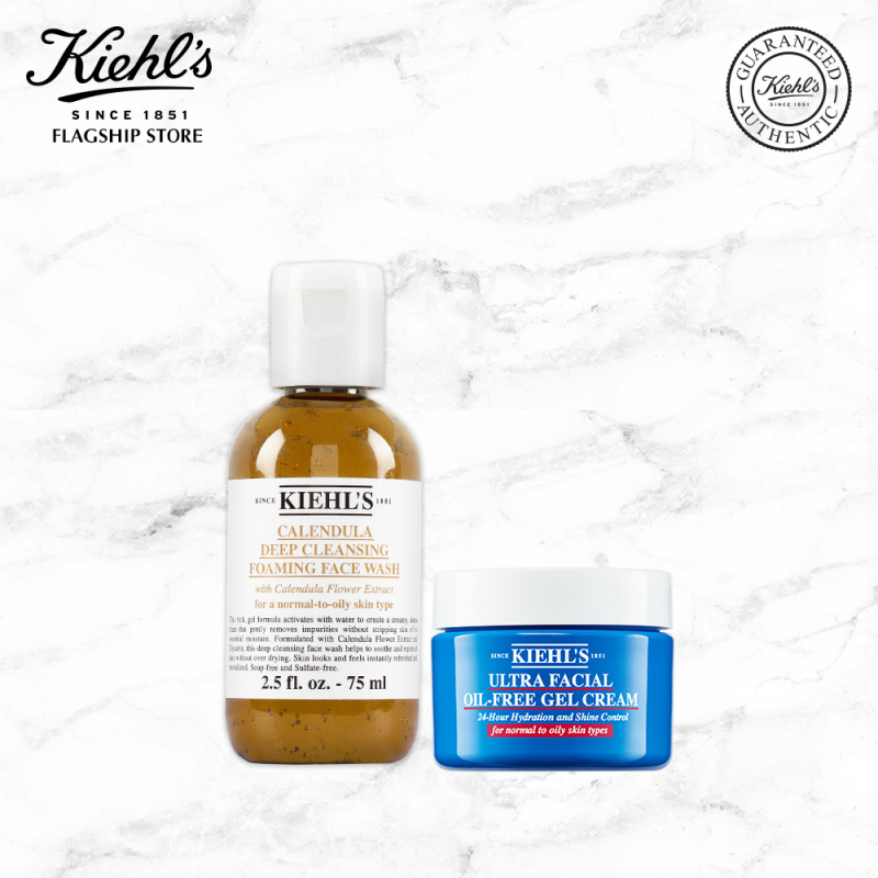 Bộ sản phẩm làm sạch và cấp ẩm chuyên sâu Kiehls giá rẻ