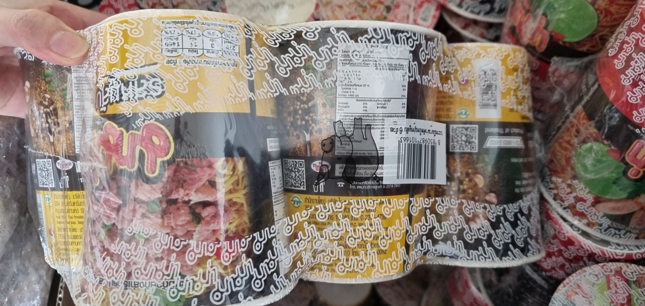LỐC 6 LY MỲ THỊT BẰM MAMA 60G THÁI LAN