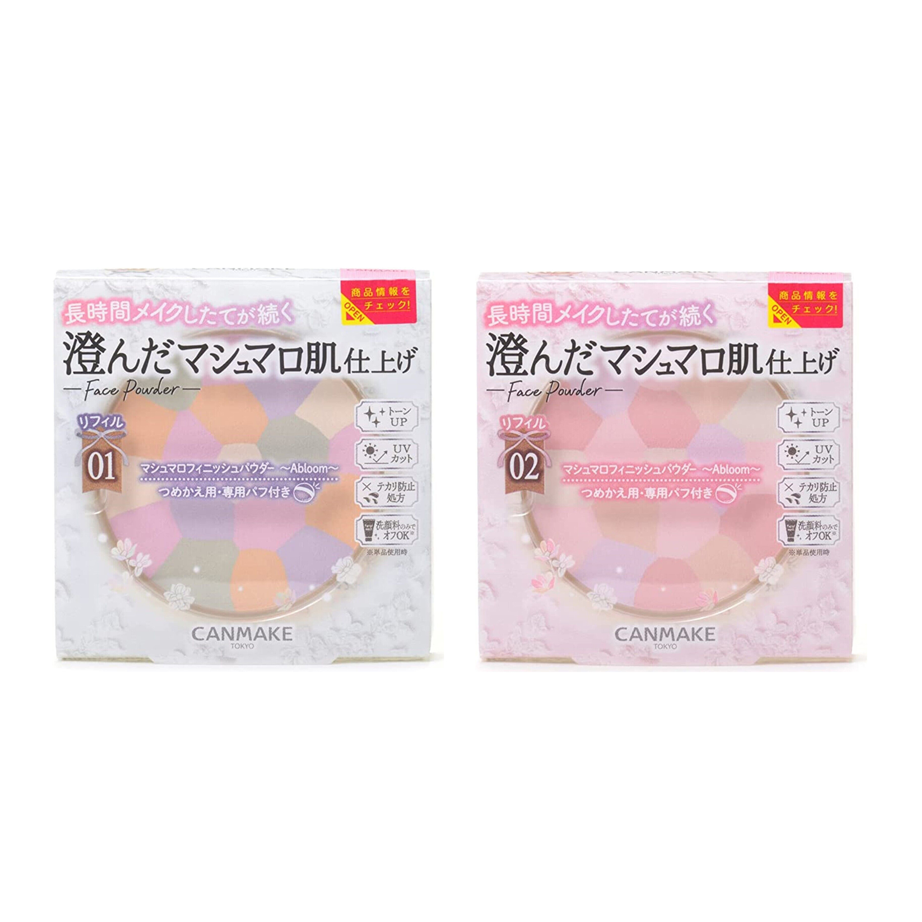 Lõi Phấn Phủ Canmake Marshmallow Finish Powder Abloom Đa Sắc Siêu Mịn