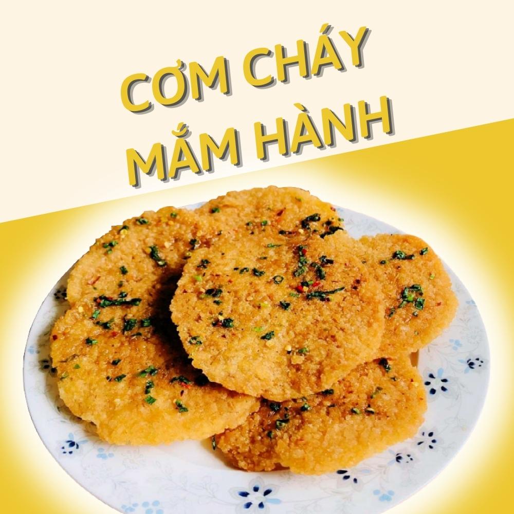 COMBO 500G CƠM CHÁY BỂ + 500G ĐẬU PHỘNG TỎI ỚT