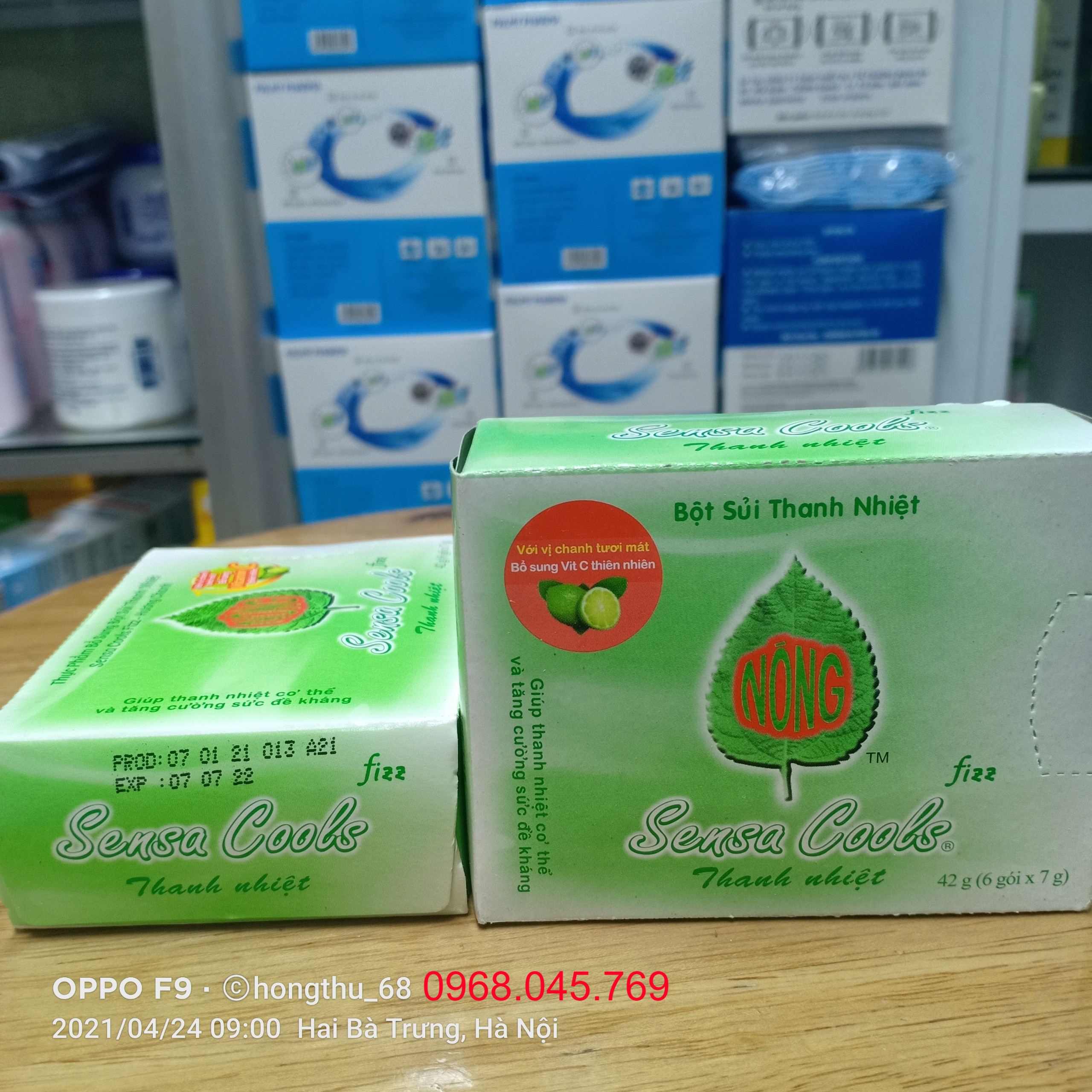 SENSA COOL - Bột sủi thanh nhiệt