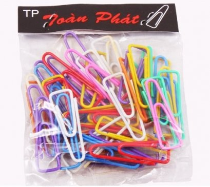 BỘ 10 BỊCH KẸP NHỰA MÀU C62