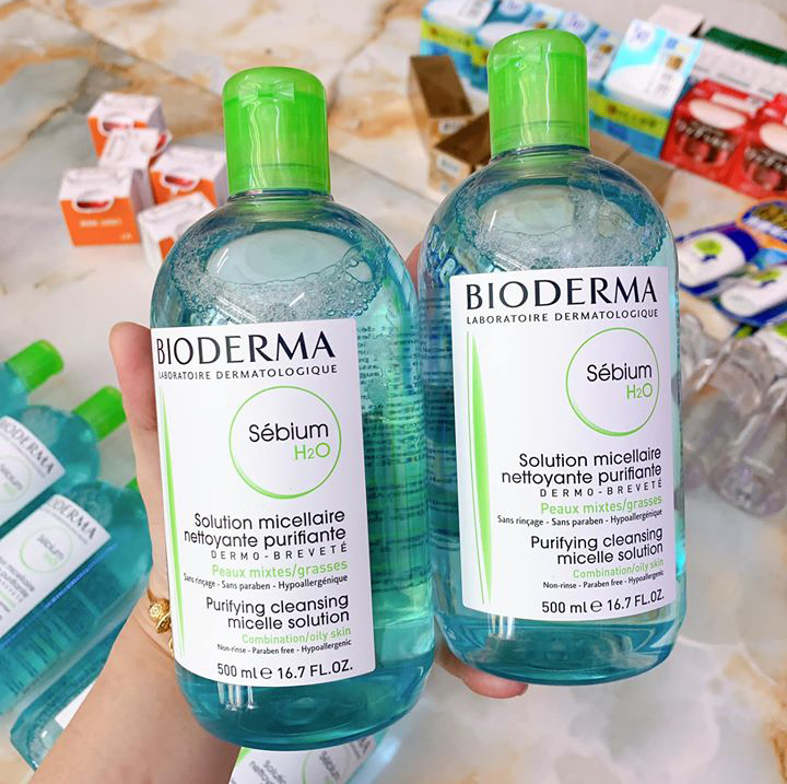 Nước tẩy trang sebium 500ml