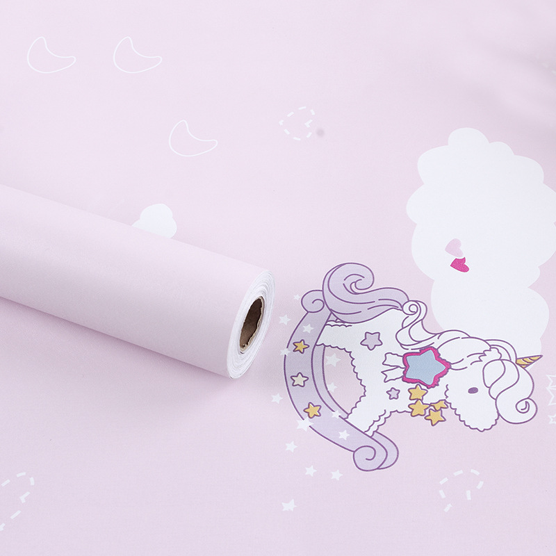 CUỘN 5M X 0.45M DECAL GIẤY DÁN TƯỜNG NGỰA GỖ KEO SẴN BÓC DÁN A165