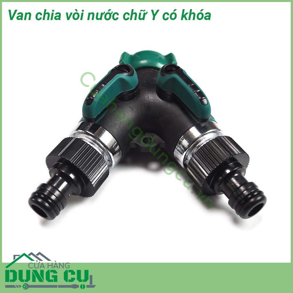 Van chia nước có khóa chữ Y