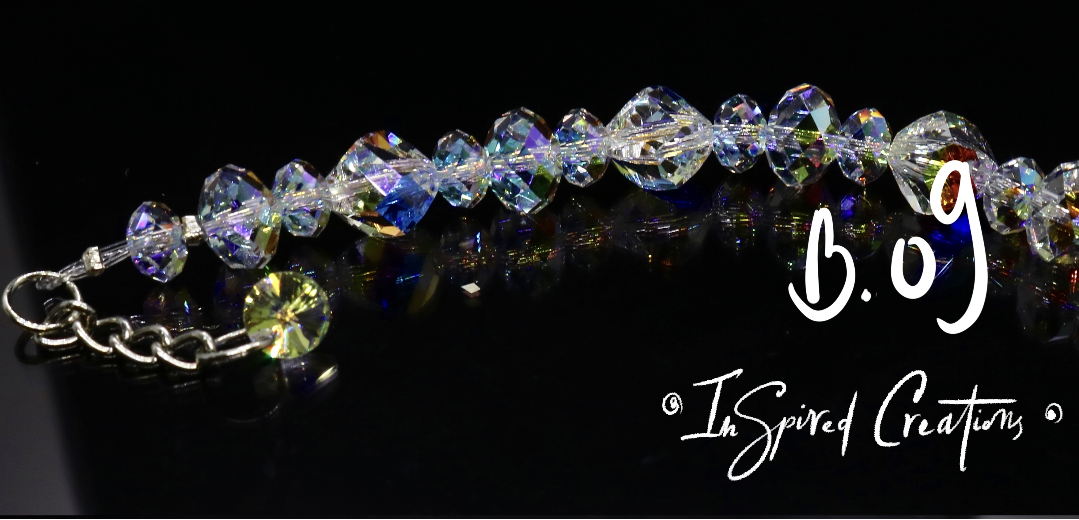 Lắc tay nữ pha lê cao cấp 100% Swarovski B.09