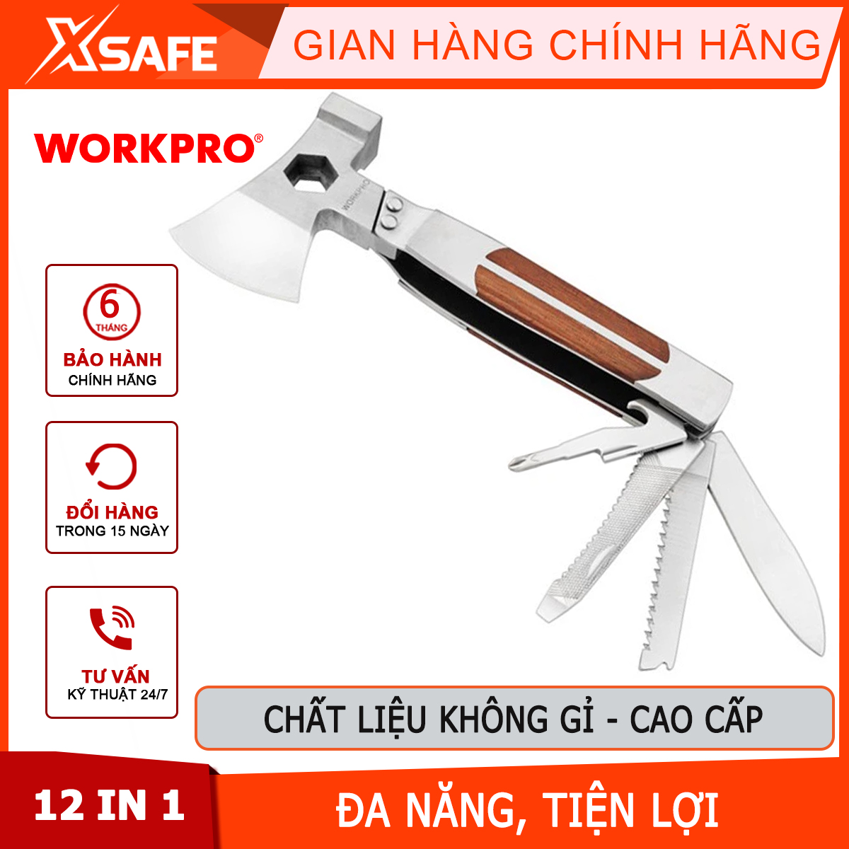 12in1 workpro multi-function Cape-wp383001