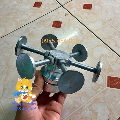 Cữ xoay để căn nhôm cho máy phay đố