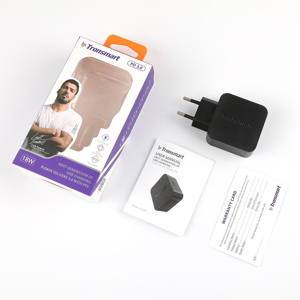 Sạc TRONSMART WCP01 USB-C Power Delivery 18w