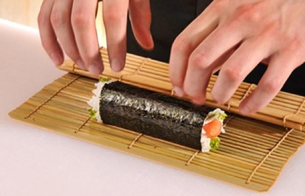[Nguyen Dung Fashion] Mành tre làm kimbap, sushi, cơm cuộn